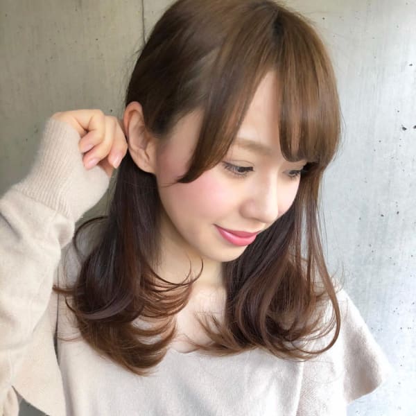 大人可愛いセミディ|manon hair design..