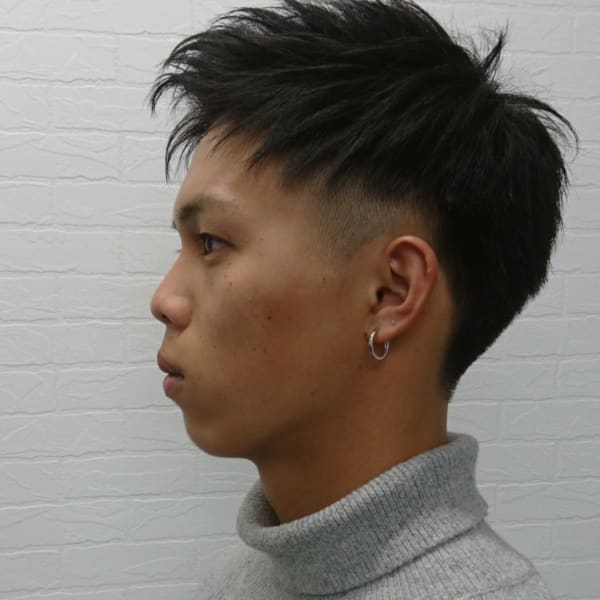 ブロック×ショート|Men's Grass Hair本店