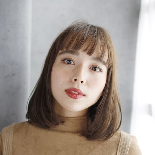 20代30代40代 ムードを呼ぶショートバング【草津】