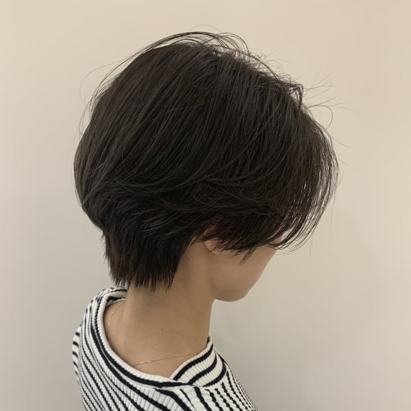 ハンサムショート×アッシュ