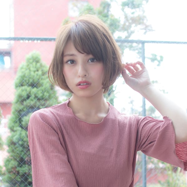 メンズのオススメ順 フェミニン ボブ ショートの髪型 ヘアスタイル 楽天ビューティ