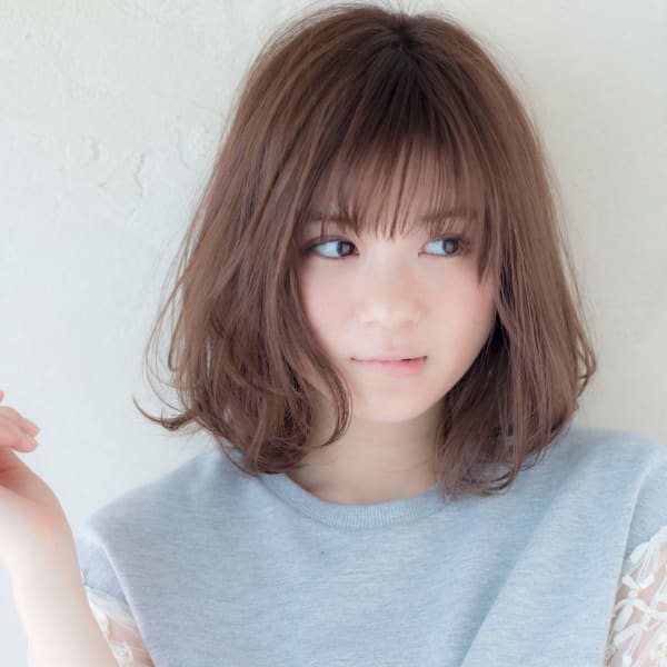 ひし形ミディアム【ラベンダーアッシュ】U-13