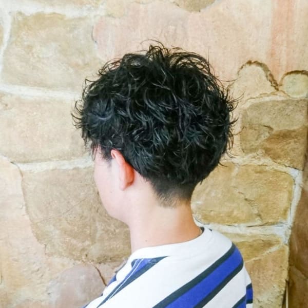 【151e 戸塚】*刈り上げマッシュ+ツイストパーマ*