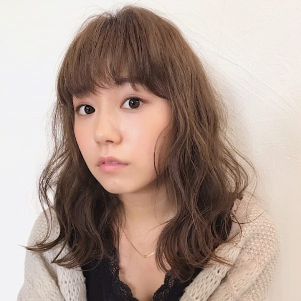 【soy-kufu】MIX巻きふんわりミディアムスタイル