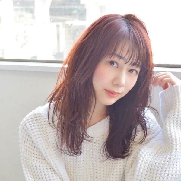 【soy-kufu】ゆる巻きウェットロングスタイル