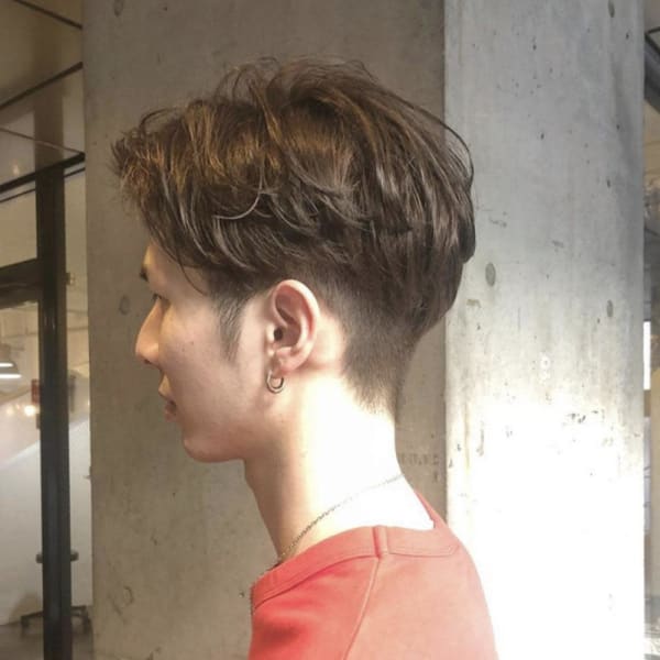 メンズワンカールパーマ|半個室型美容室 Sourire 高城店