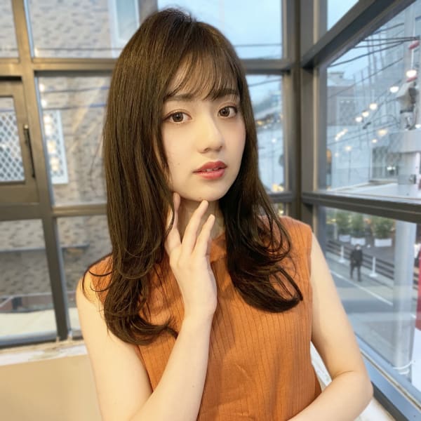 【アフロート添田】ネオウルフ 毛先パーマのメリハリスタイル♪