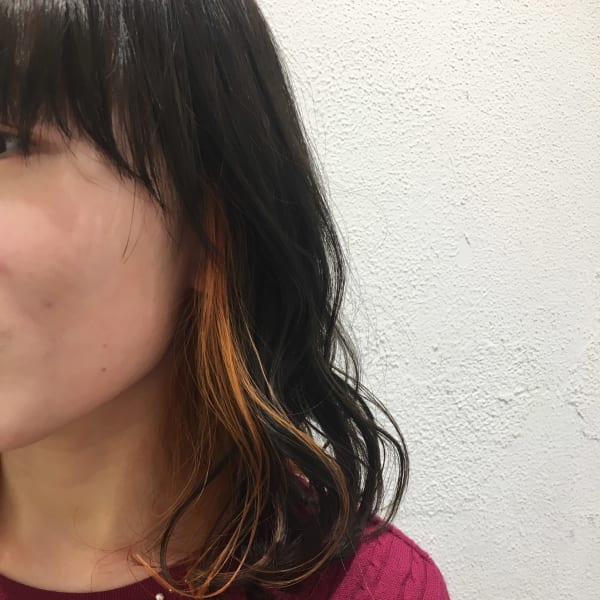 アクセサリーカラー【Ash元住吉店ヘアスタイル】