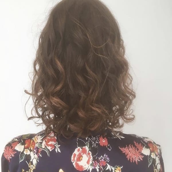 スパイラルパーマ