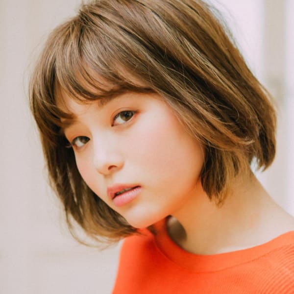 ショートデザインボブ