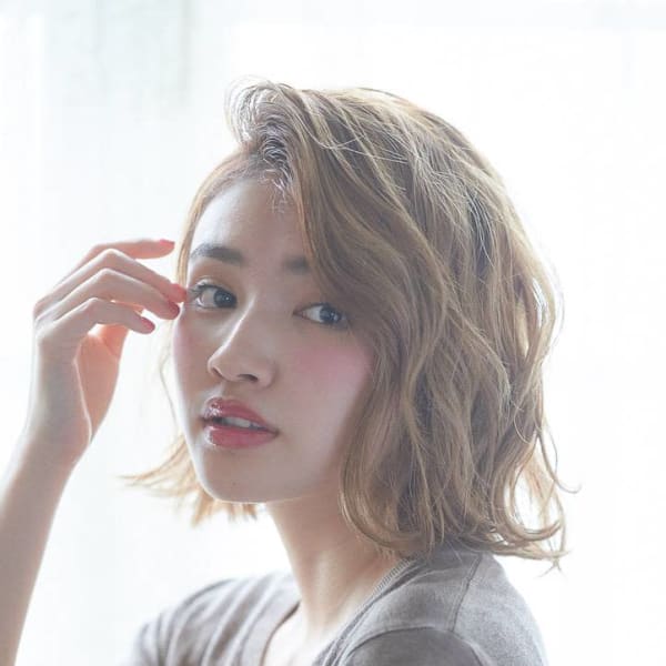 柔らかヌーディーボブ 【NUT'Sナッツ八王子】|NUT'S 八王子