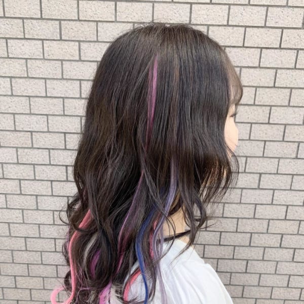 Lia&汐見悠佑 シールエクステで個性派スタイル