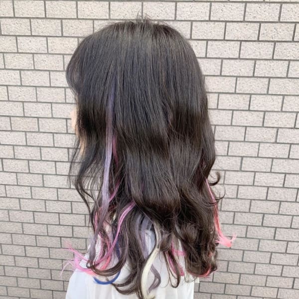 Lia&汐見悠佑 シールエクステで個性派スタイル