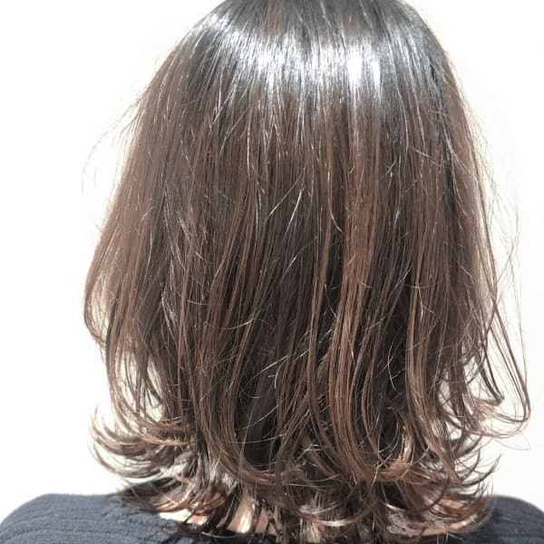20代30代40代ひし形好印象☆小顔になれるくびれ外ハネボブ