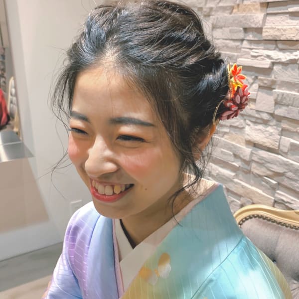 【ショートフルアップ!】肩つかないボブでも!ねじねじアップ◎