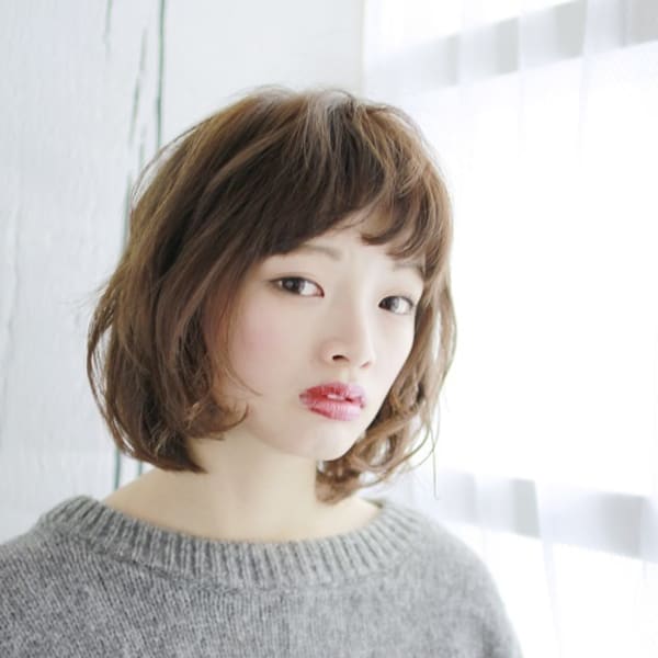 20代30代40代　ざっくり旬髪ミディ【草津】