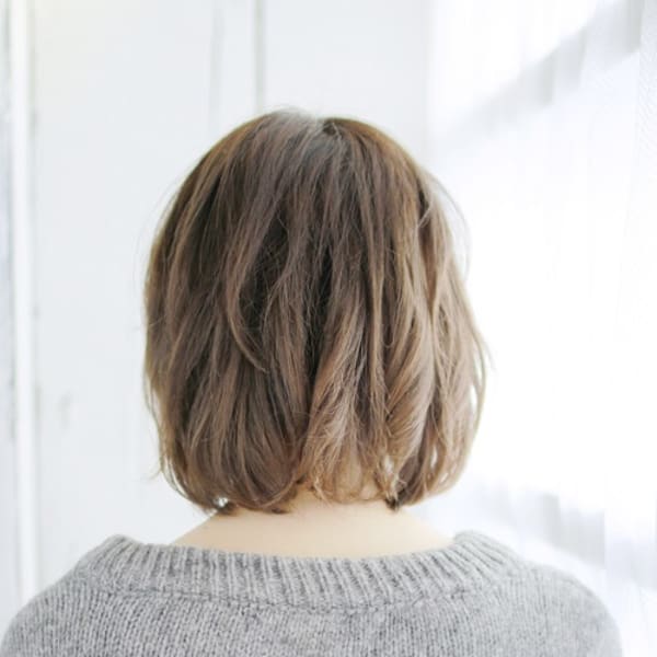 20代30代40代 ざっくり旬髪ミディ【草津】