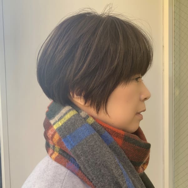 大人ハイライト×コンパクトショート