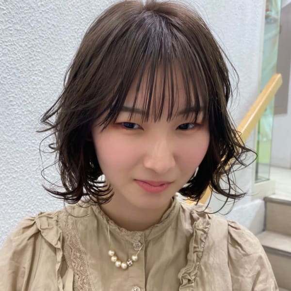 プレミアムカラー【Ash元住吉店ヘアスタイル】