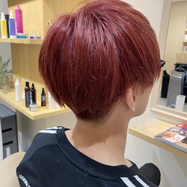 ホールド 広範囲に カプラー 髪 赤 メンズ Karadabalance Kyoto Jp