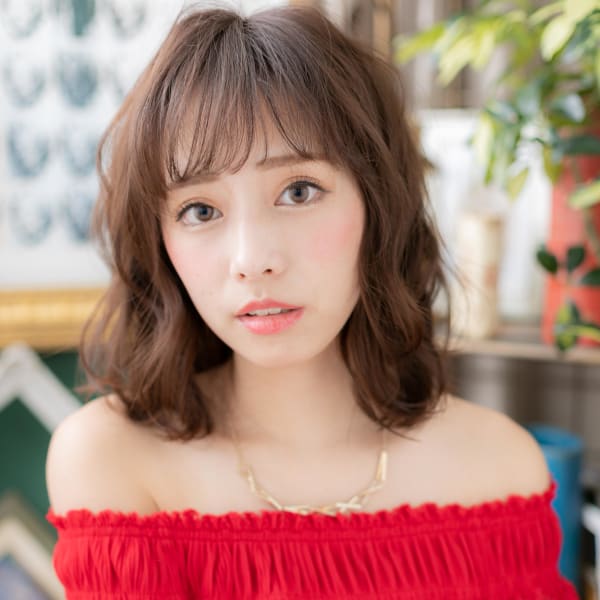 大人かわいい♪外国人風フェミニンボブディ ルーズ