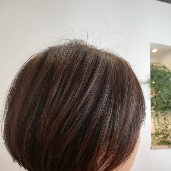 【avli】30,40,50代　ふんわりショートボブ　