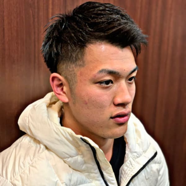 バーバーフェードスタイル〈理容室〉〈銀座〉〈新橋〉〈ショート