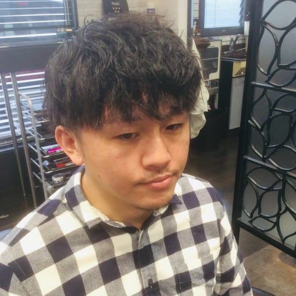 ツイストスパイラルパーマスタイル