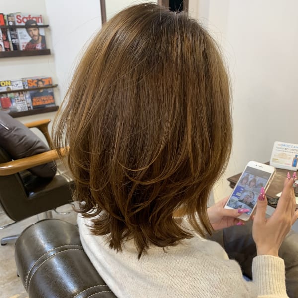 【アフロート添田】リアルゲストスタイル♪ネオウルフ