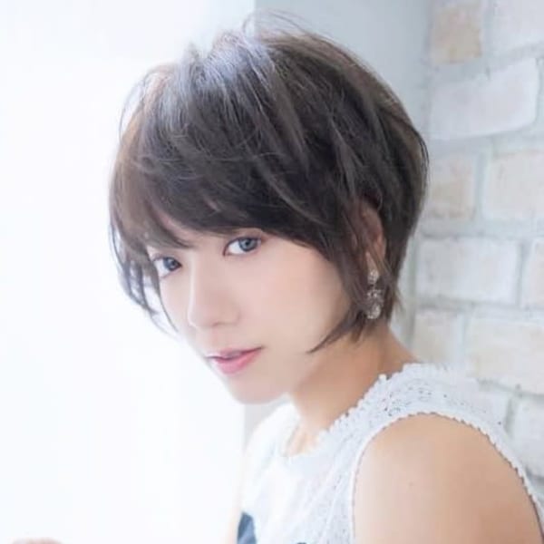 40代大人ショートボブ・前下がりショートボブ・神戸・元町