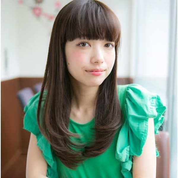 手触り◎さら艶クールストレート【es hair金山】【髪質改