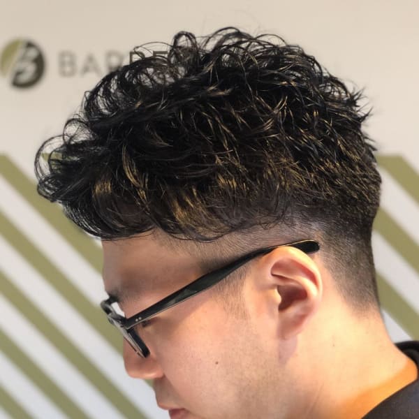 大人のパーマスタイル【BARBER-BAR】
