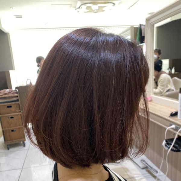 イルミナカラー『コーラル』【Ash元住吉店ヘアスタイル】