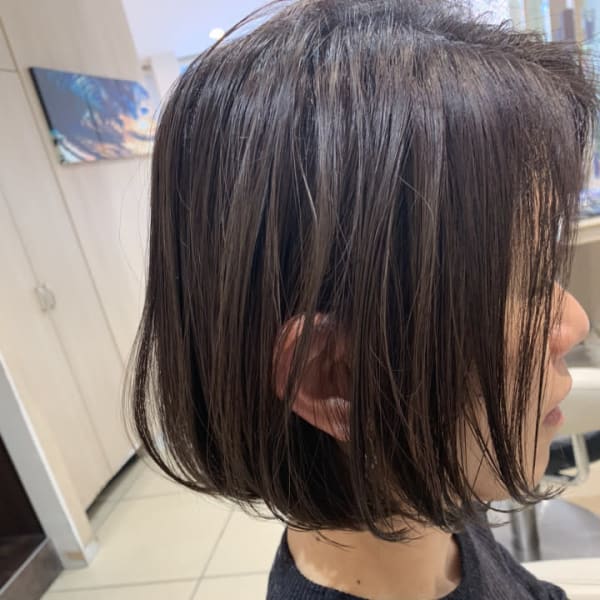 ボブ×スターダスト×オーキッド【Ash元住吉店ヘアスタイル】