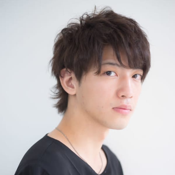 くせ毛風パーマウルフレイヤー