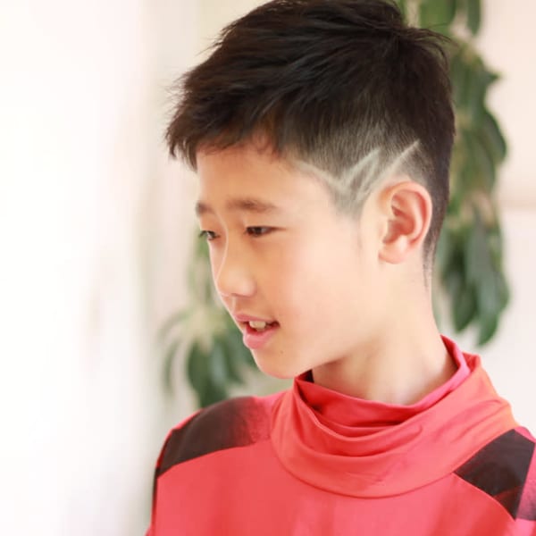 ツーブロック“W”