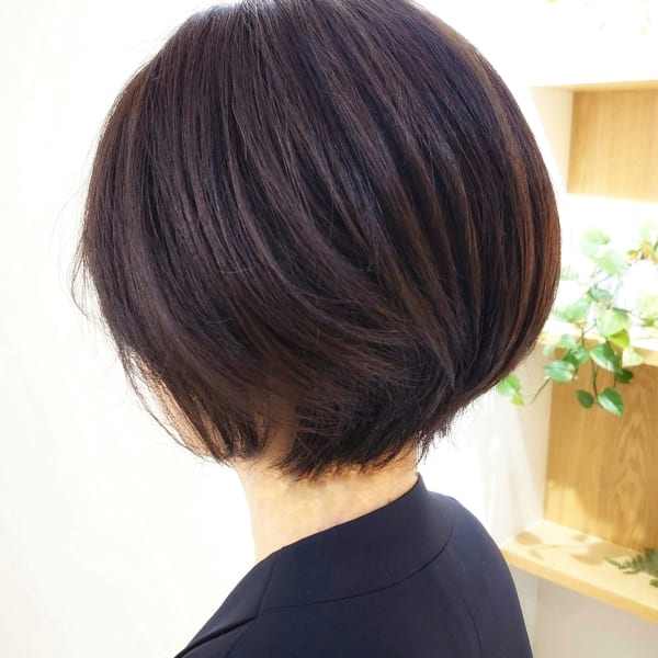 前下がりショートボブ