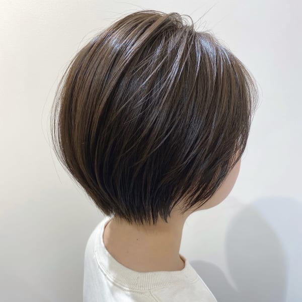 丸みショート