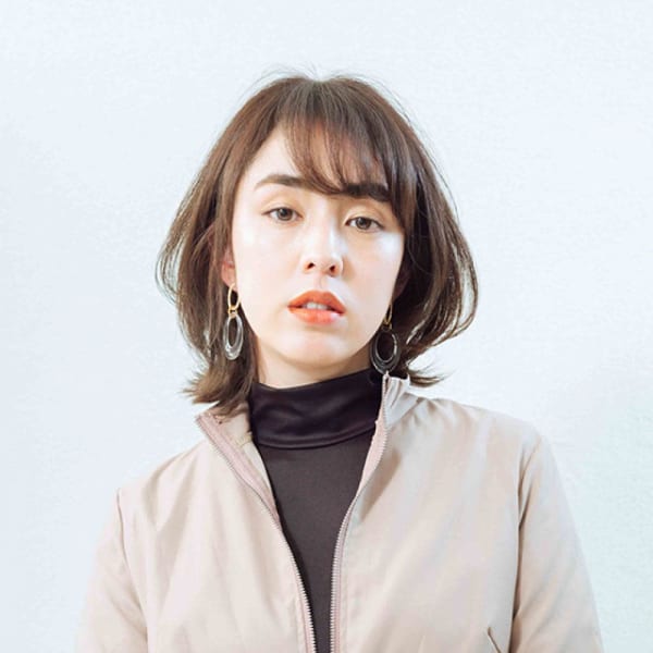 大人可愛いショートボブ