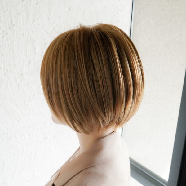 『グラボブ』×『シースルーベージュ』