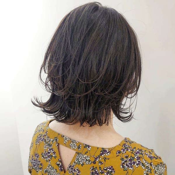 ボブウルフ×ダークグレー