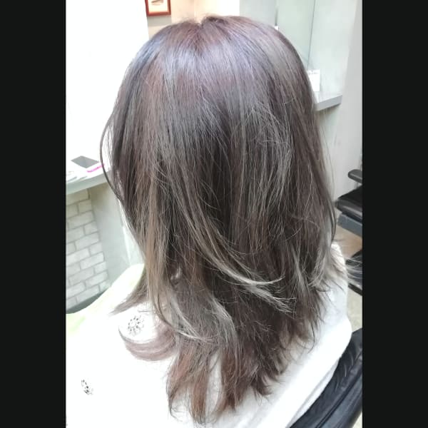 non bleach カラー/pin white