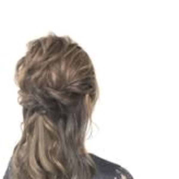 JILL/ルーズハーフアップ