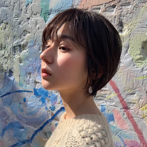 シースルーハンサムショート