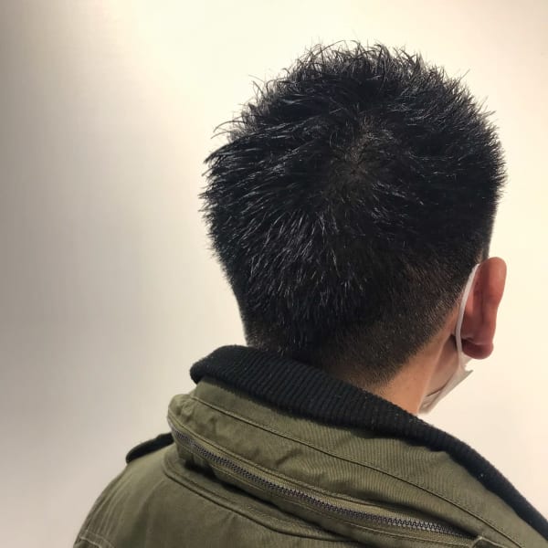ソフトモヒカンベリーショート