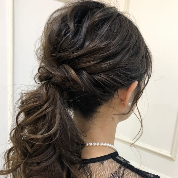 [cropes辻堂 斉藤]ローポニーテール