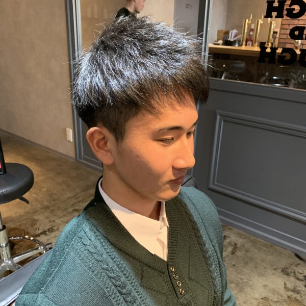 ショートフェード|Men's Hair SPICE 駅前店