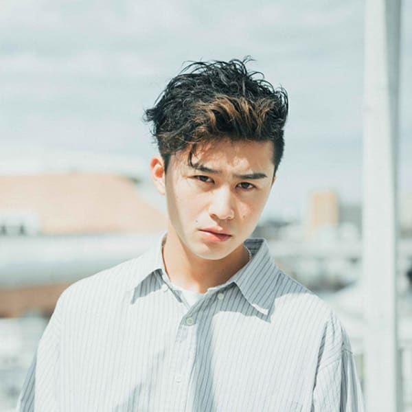 カジュアルメンズパーマ