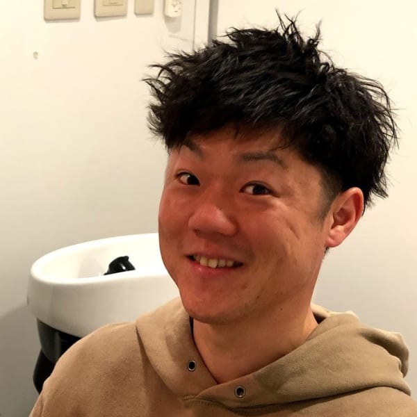 ツーブロック・ツイストパーマ