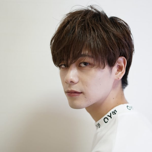 王道マッシュスタイル&クリームブラウン|This表参道